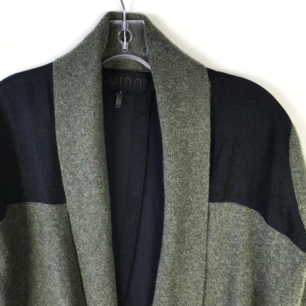 Quinn Open Front Split Open Back Sweater #2189 - image 6